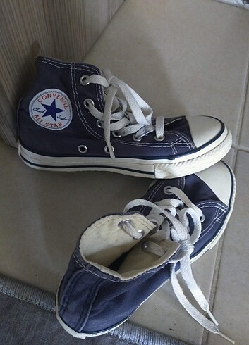 29 Beden lacivert Renk Converse all star cocuk ayakkabı