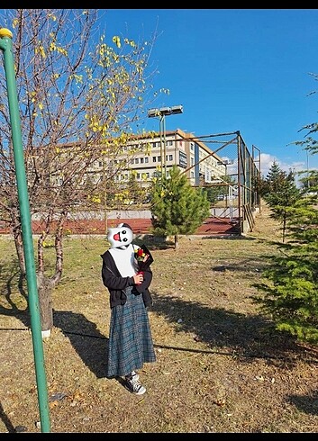 36 Beden Qarmacha Ekose Kolaej Etek