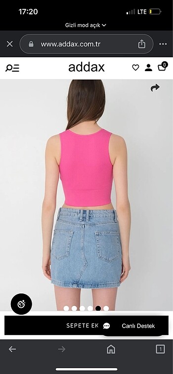 Zara Addax büstiyer