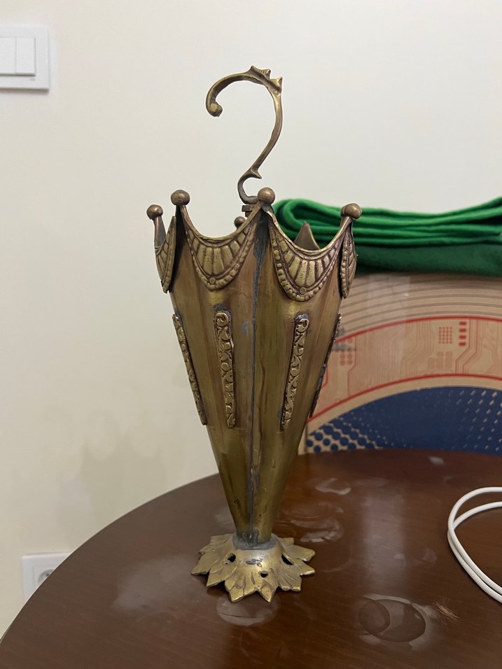 Antika minyatür şemsiyelik aksesuar 30 cm boy - Görsel 3