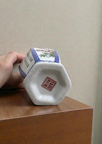 Uzak doğu antika vazo damgalı - Görsel 3