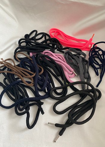 Erkek Çok Renkli Spor Ayakkabı Bağcıkları - Görsel 2