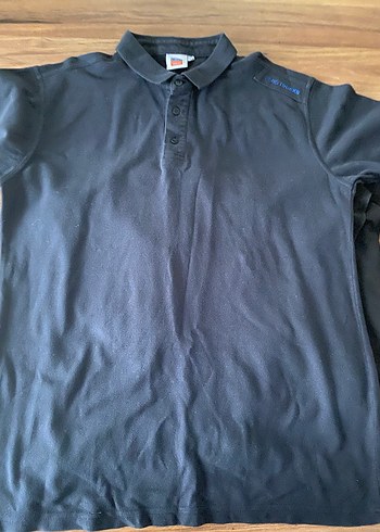 Erkek Siyah Kısa Kollu Polo Tişört - Görsel 2