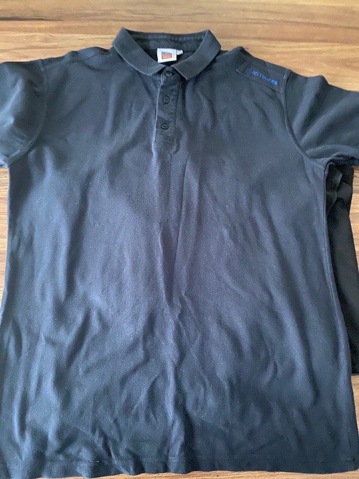 Erkek Siyah Kısa Kollu Polo Tişört - Görsel 2