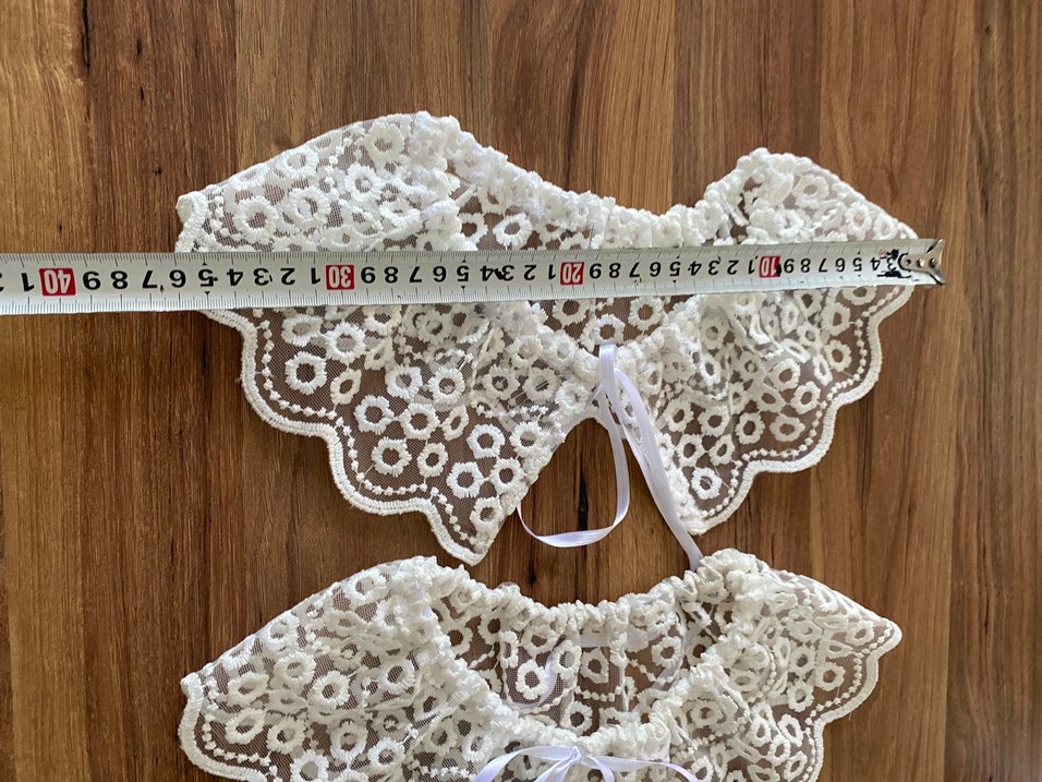 Kız Çocuk Beyaz Nakışlı Dantel Bolero - Görsel 2