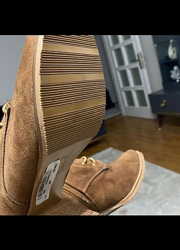 40 Beden Hotiç yaya camel topuklu bot
