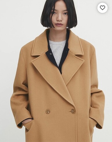 Massimo Dutti Massimo Dutti yünlü kaban