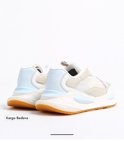 38 Beden Tommy Hilfiger mavi beyaz sneaker