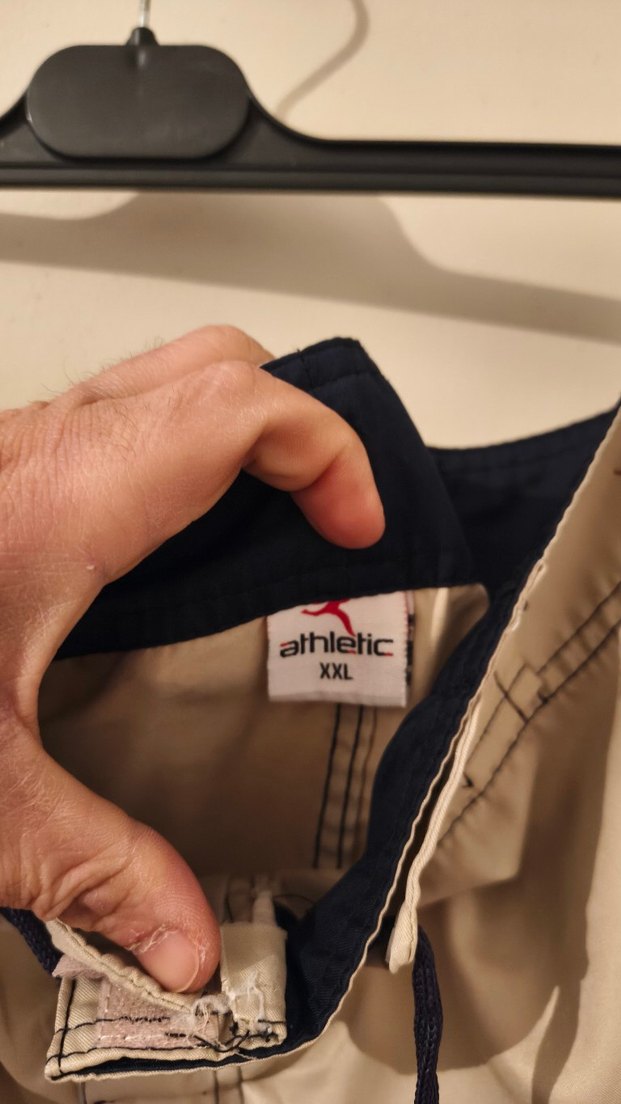 Baskılı Bej Midi Erkek Mayo Şort - Görsel 3