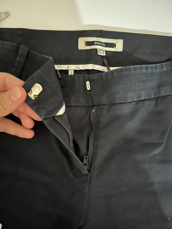Şık Siyah Düz Pantolon — görsel 3/5