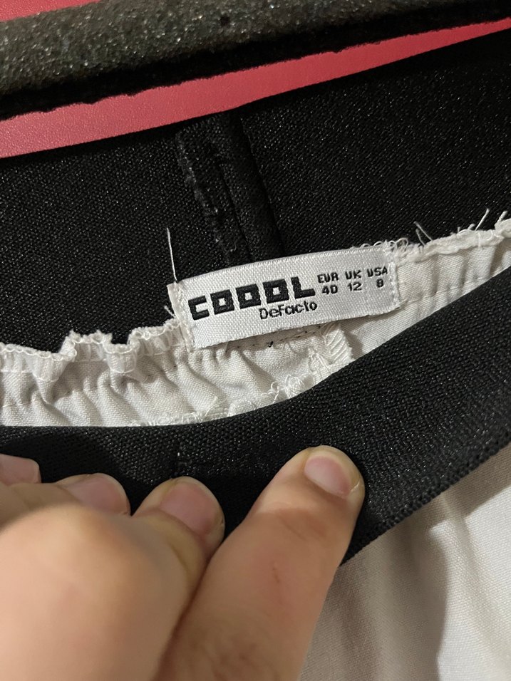 Gri Beli Lastikli Uzun Keten Pantolon — görsel 4/5