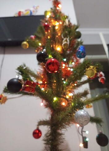 Yılbaşı Ağacı Süslü - Görsel 2