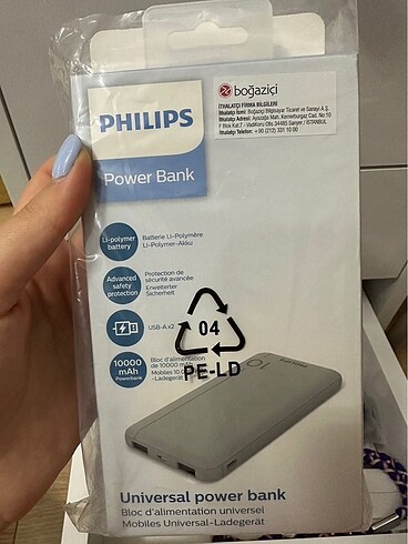 PHILIPS 10.000 mAh Power Bank