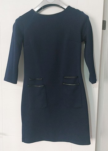 V Yaka Kemerli Bohem Midi Elbise - Görsel 5