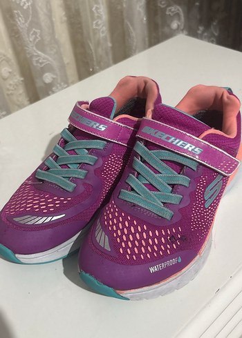 Kız Çocuk Mor Spor Ayakkabı Velcro Bağcıklı - Görsel 6