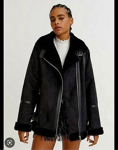 PULL BEAR BIKER CEKET