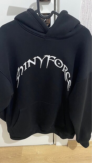 s Beden siyah Renk shiny force siyah sweatshirt