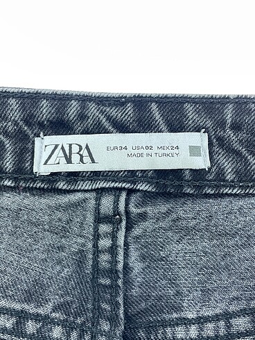 34 Beden siyah Renk Zara Jean / Kot %70 İndirimli.