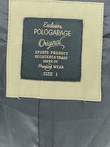 s Beden çeşitli Renk Polo Garage Trenchcoat %70 İndirimli.