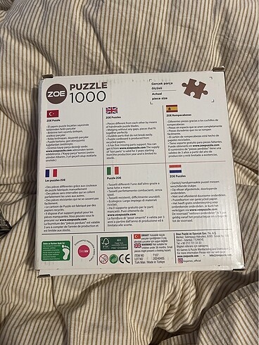  Zoe high Qualıty 1000 puzzle