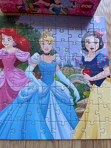 Beden Renk Puzzle princess