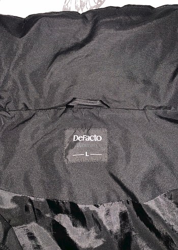 Siyah Kadın Mont - Görsel 4