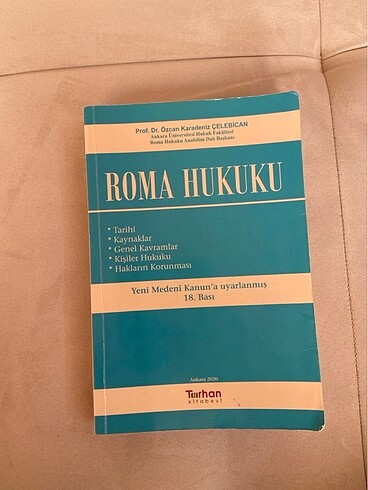 Roma Hukuku Özcan Karadeniz Çelebican