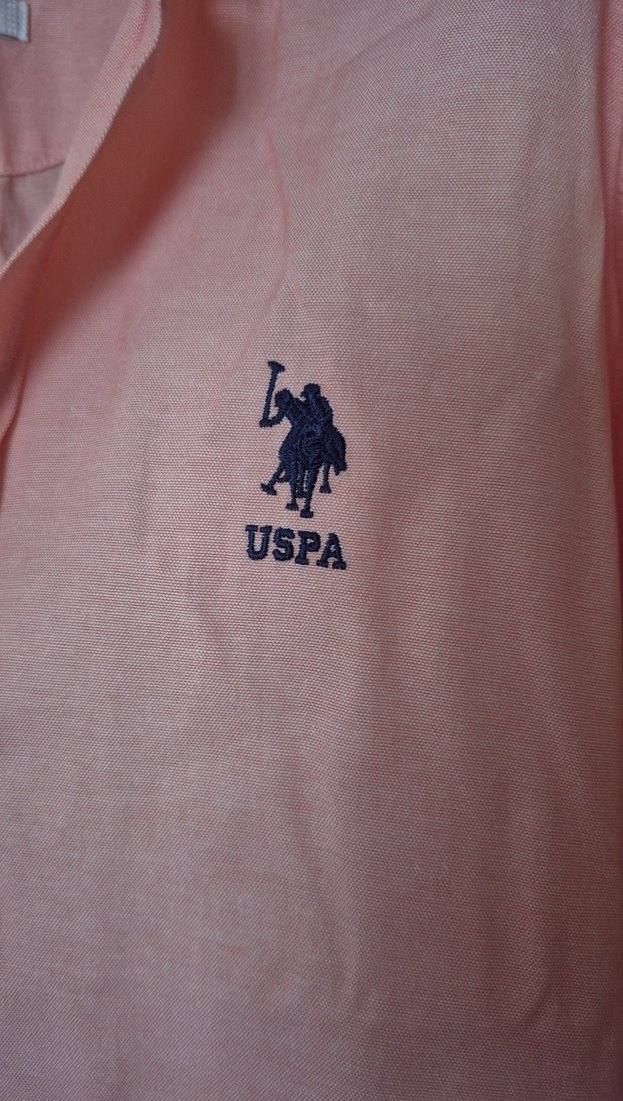 Pembe Keten Uzun Kollu Erkek Gömlek - Görsel 3