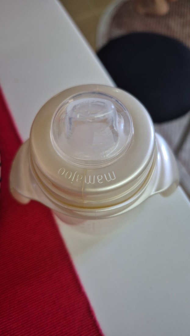 Bebek Biberonu, Beyaz, Kulplu - Görsel 2