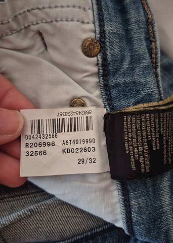 Erkek Gri Mavi Denim Normal Paça Kot Pantolon - Görsel 6