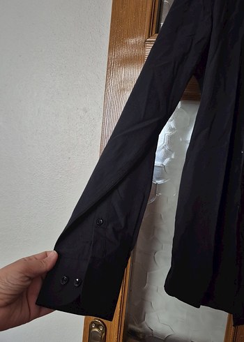 Düğmeli Siyah - Görsel 4