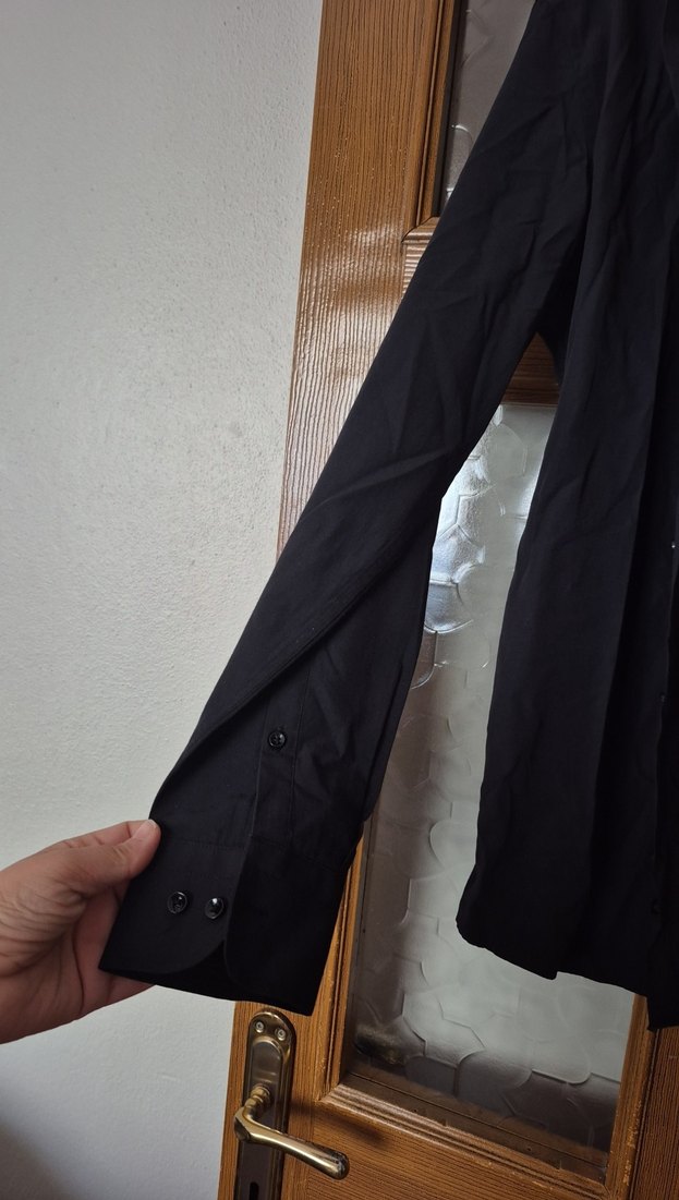 Düğmeli Siyah - Görsel 4