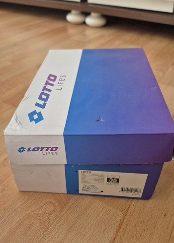 Beyaz Lotto Kız Çocuk Bağcıklı Spor Ayakkabı - Görsel 9