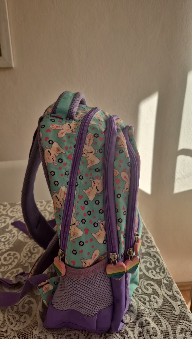 Pastel Çok Renkli Çocuk Sırt Çantası - Görsel 2