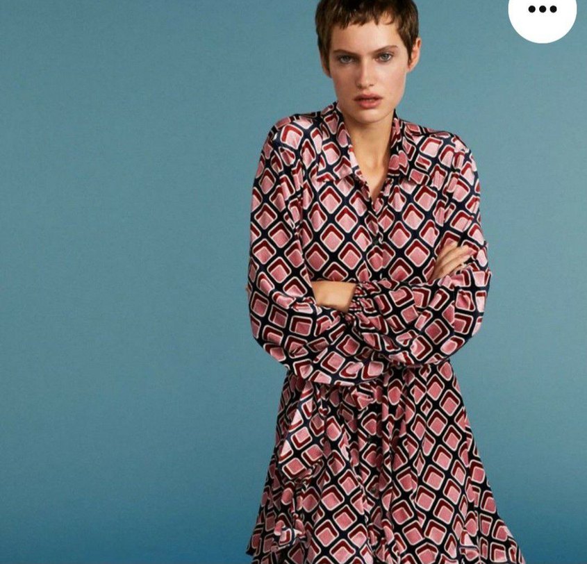 ZARA KADIN ELBİSE YENİ M BEDEN - Görsel 4