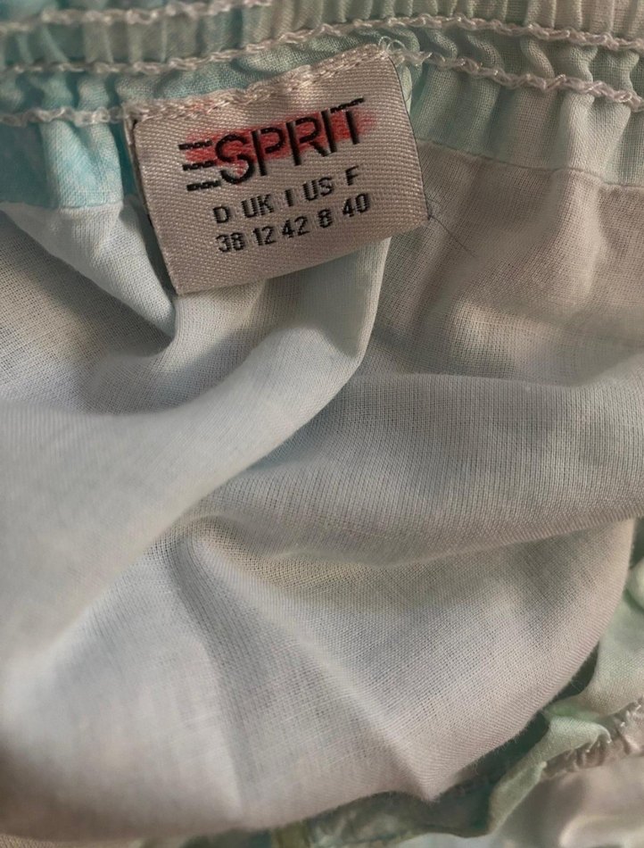 Turkuaz Bağlamalı Pamuklu Elbisesi - Görsel 2