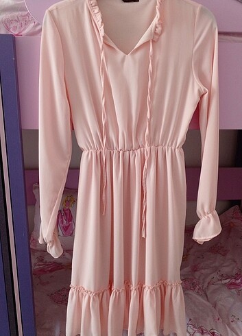 Zara Pembe elbise