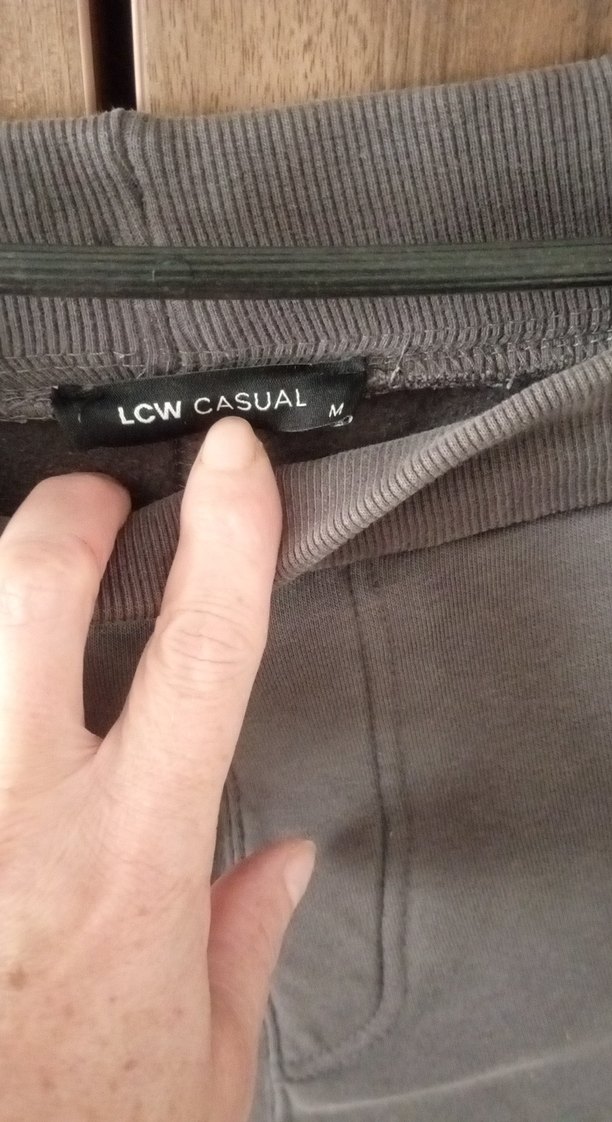 Gri Erkek Fermuarlı Rahat Kesim Eşofman - Görsel 2