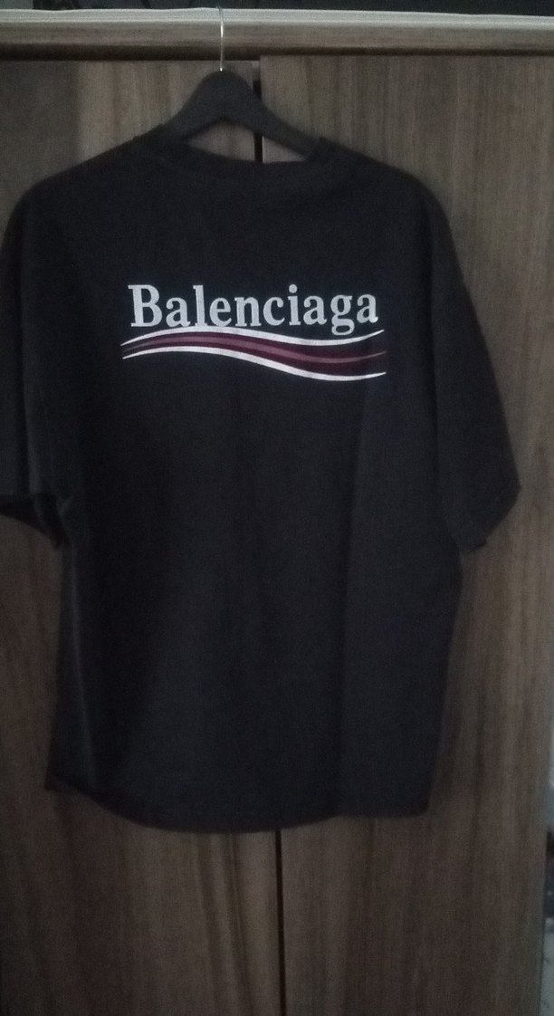 Siyah Oversize Baskılı Erkek Tişört - Görsel 3