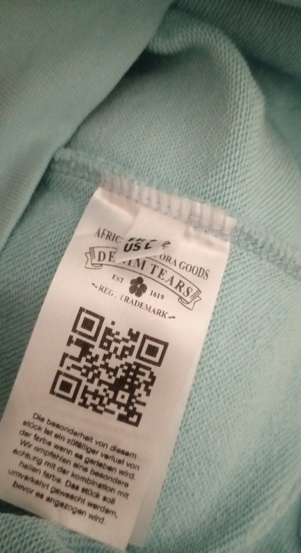 Mavi Bağlama Desenli unisexSweatshirt - Görsel 4