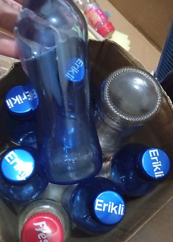 Mavi Erikli Su Şişeleri Seti - Görsel 2