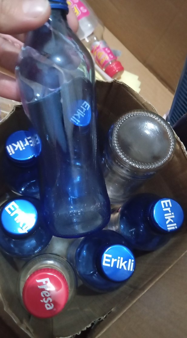 Mavi Erikli Su Şişeleri Seti - Görsel 2