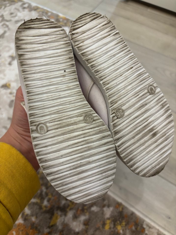 Kız Çocuk Beyaz Fiyonklu Babet - Görsel 5