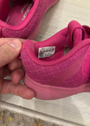 Adidas Kız Çocuk Pembe Cırt Cırtlı Spor Ayakkabı - Görsel 4