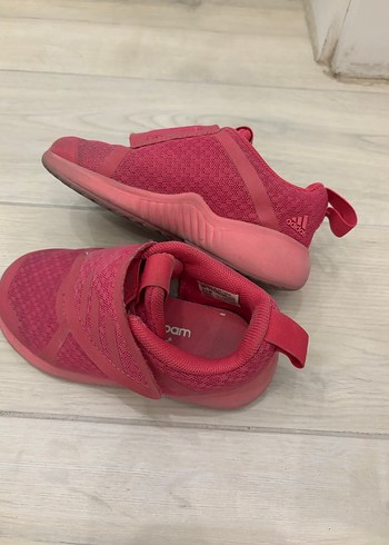 Adidas Kız Çocuk Pembe Cırt Cırtlı Spor Ayakkabı - Görsel 3