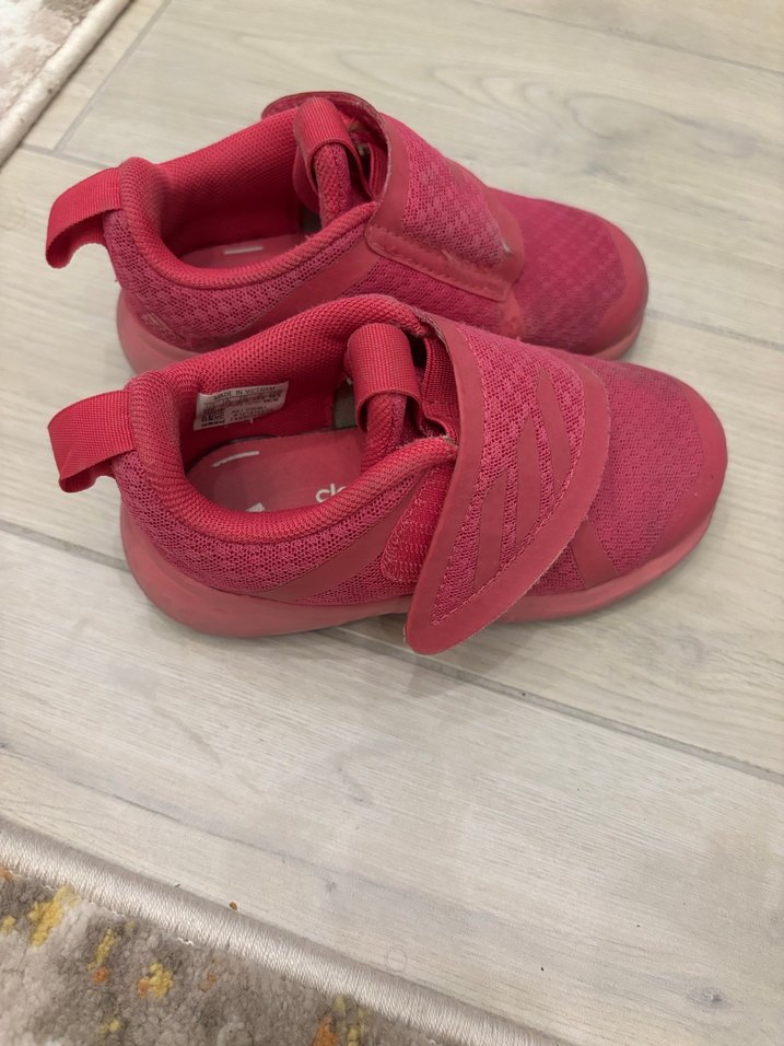 Adidas Kız Çocuk Pembe Cırt Cırtlı Spor Ayakkabı - Görsel 2