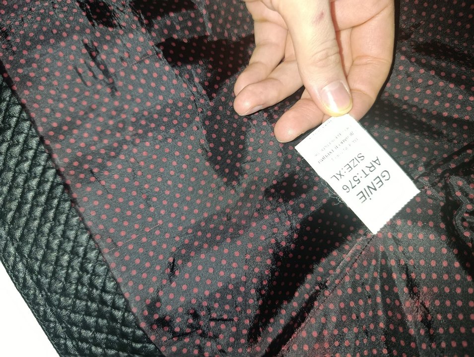 Erkek Siyah Deri Biker Ceket - Görsel 3