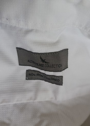 Beyaz Keten Uzun Kollu Erkek Gömlek - Görsel 2