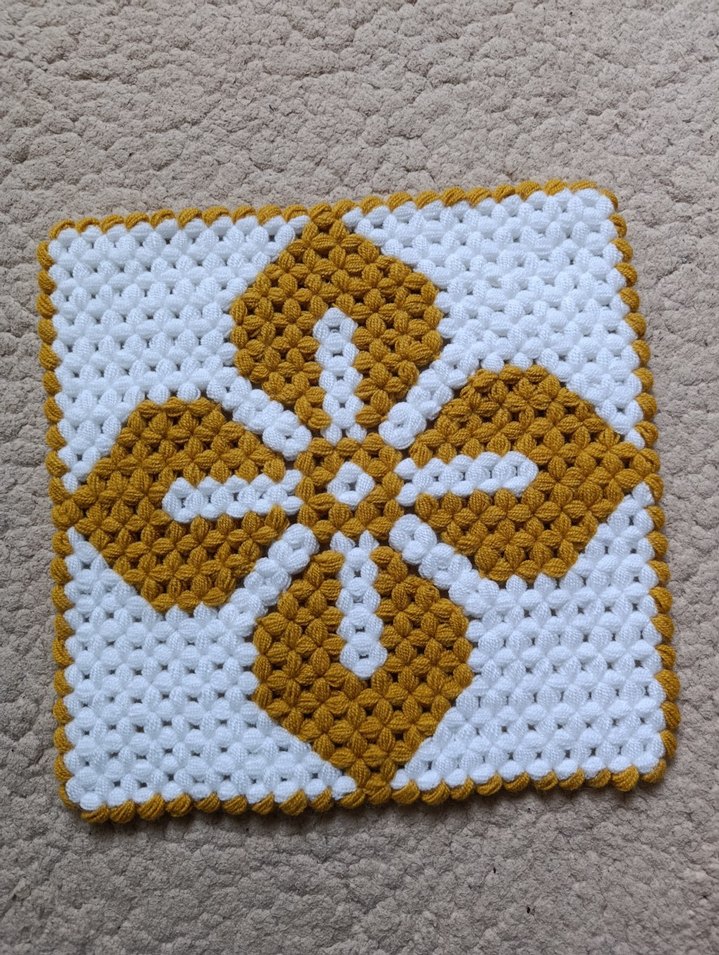 Beyaz ve Hardal Renkli Banyo lifi - Görsel 2