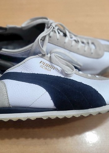 PUMA ROMA Orijinal %100 Hakiki Deri Spor Ayakkabı - Görsel 4